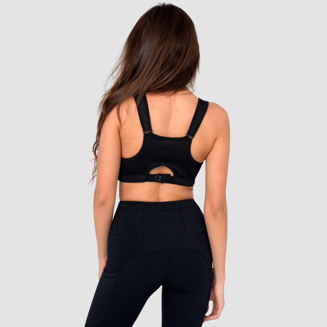 BRASSIÈRE SPORT ZIP DEVANT