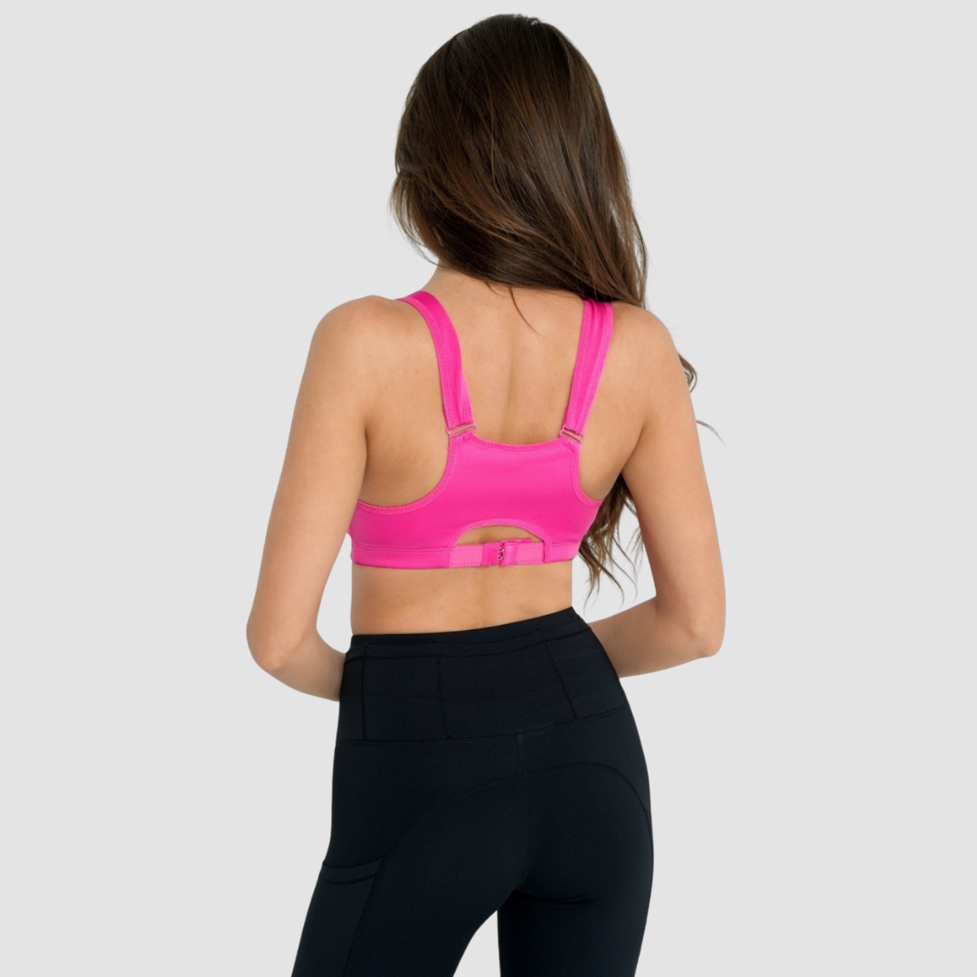 BRASSIÈRE SPORT ZIP DEVANT