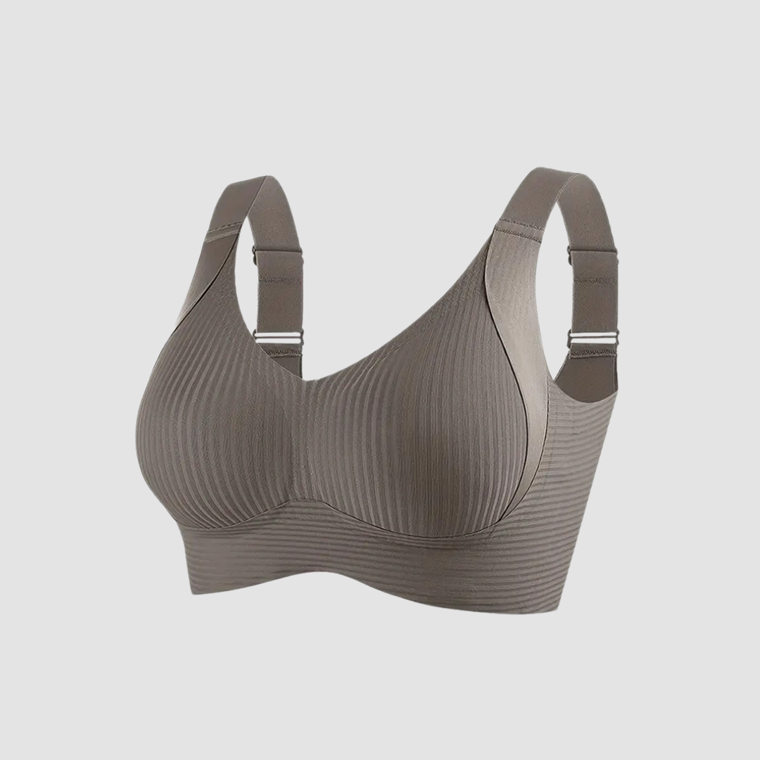 SOUTIEN-GORGE SANS ARMATURES À 4 AGRAFES RÉGLABLES
